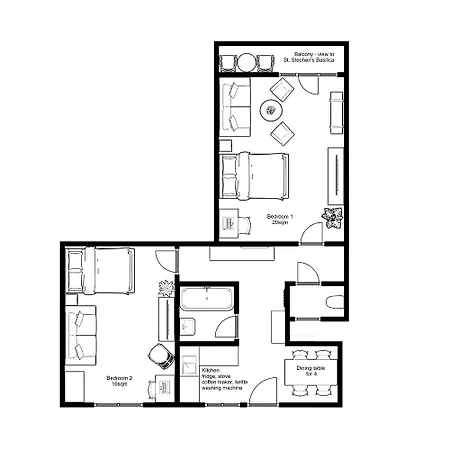 Appartement Basilica View With Balcony